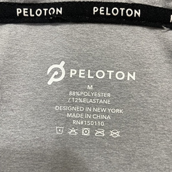 Peloton Hoodie Unisex Full Zip Lightweight Stretch‎ Long Sleeve Pocket Medium - Picture 3 of 16